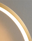 LAMPA ŚCIENNA KINKIET LED APP1385-CW OLD GOLD 30cm 7
