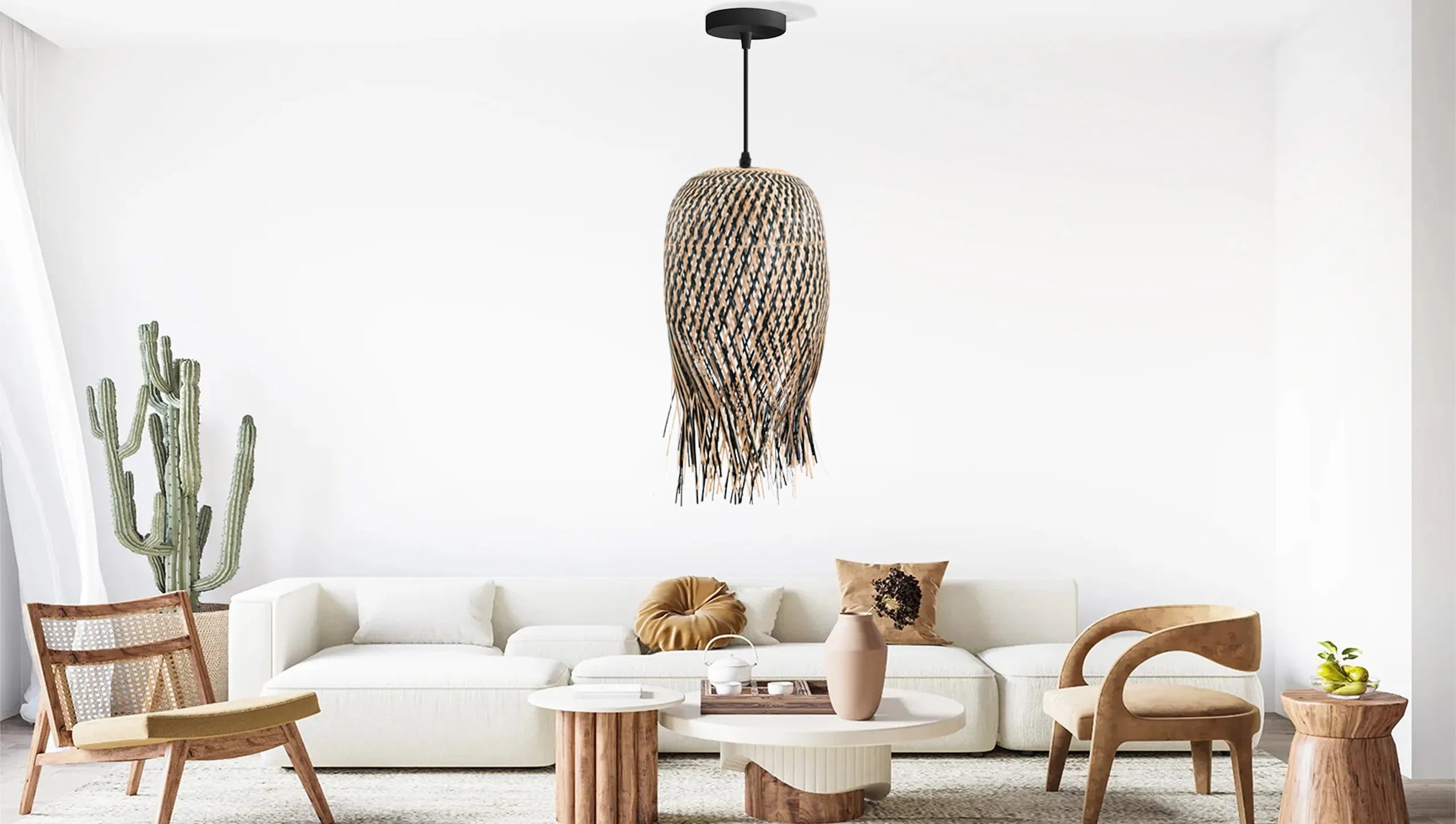 LAMPA SUFITOWA WISZĄCA BOHO APP1327-1CP 7