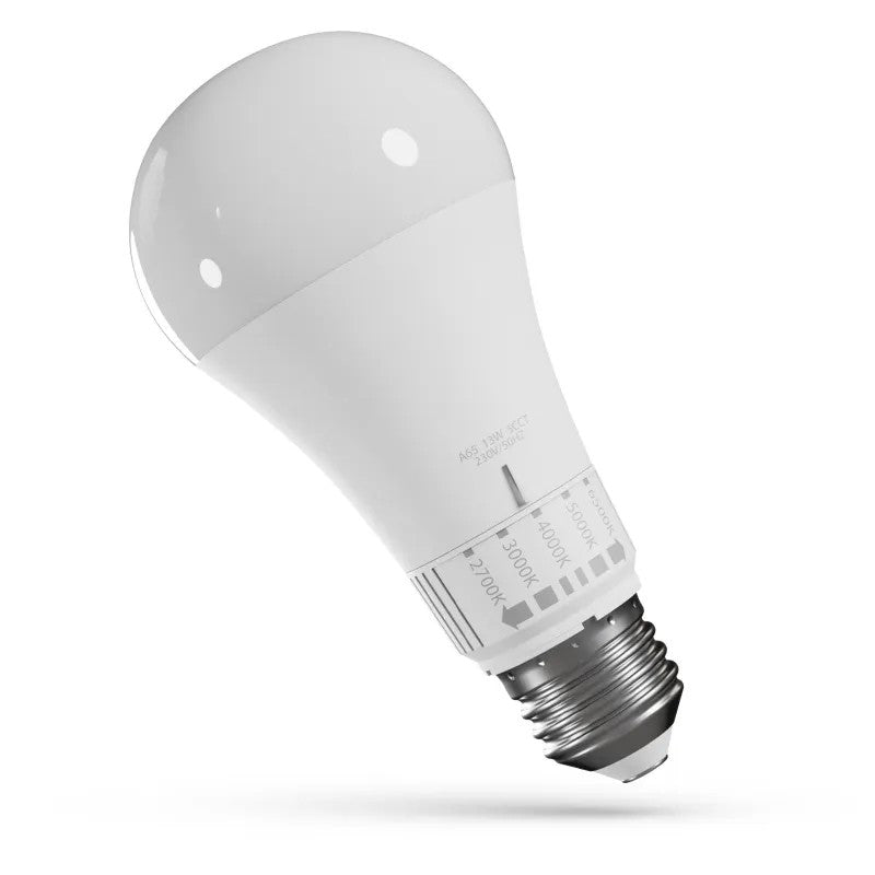 Żarówka LED 5 Barw Światła GLS E27 230V 13W 5CCT 7