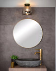 Lampa Sufitowa Lustrzana APP1303-1C Czarna 7