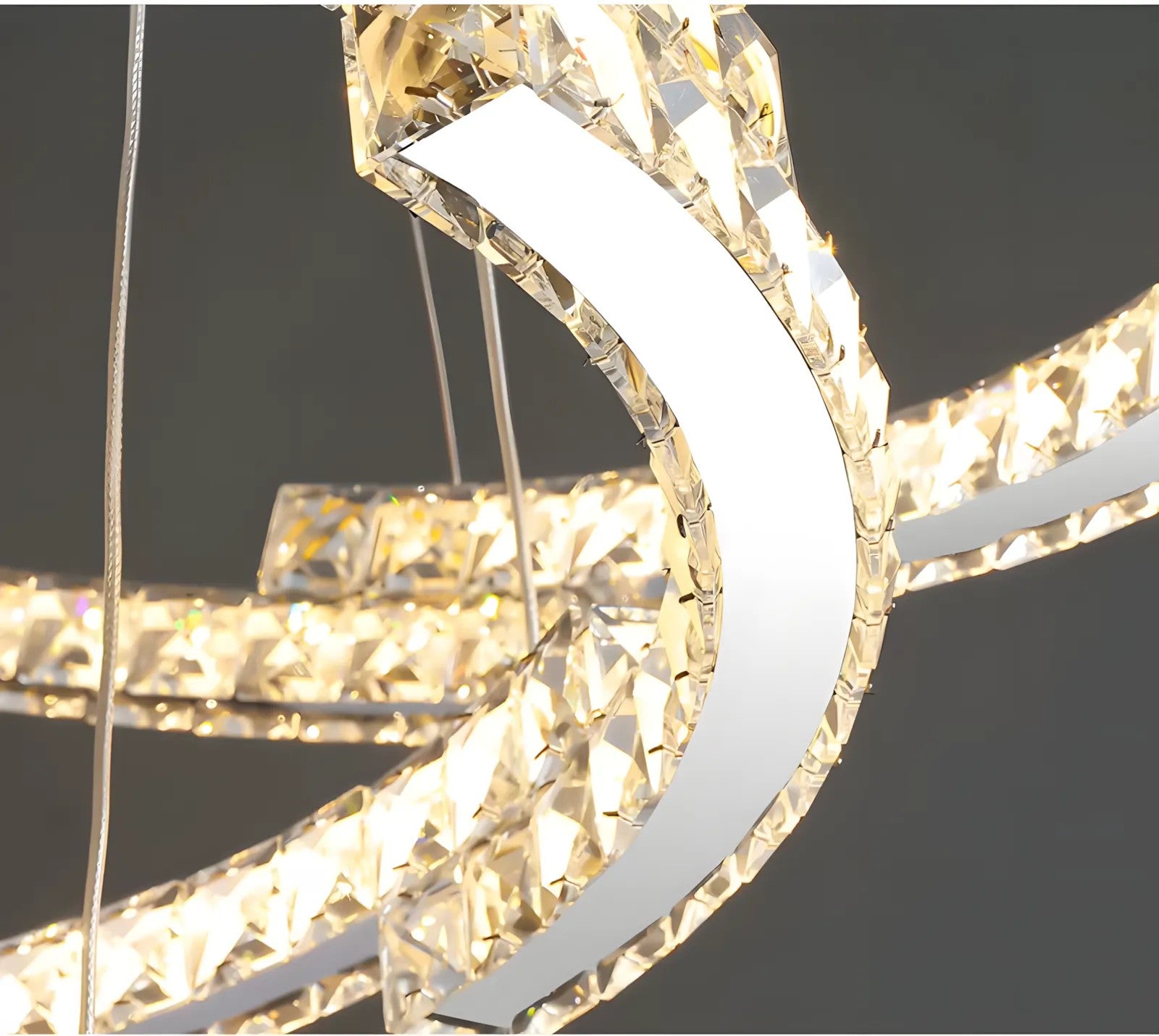 LAMPA WISZĄCA LED APP1556-CP CHROM 7