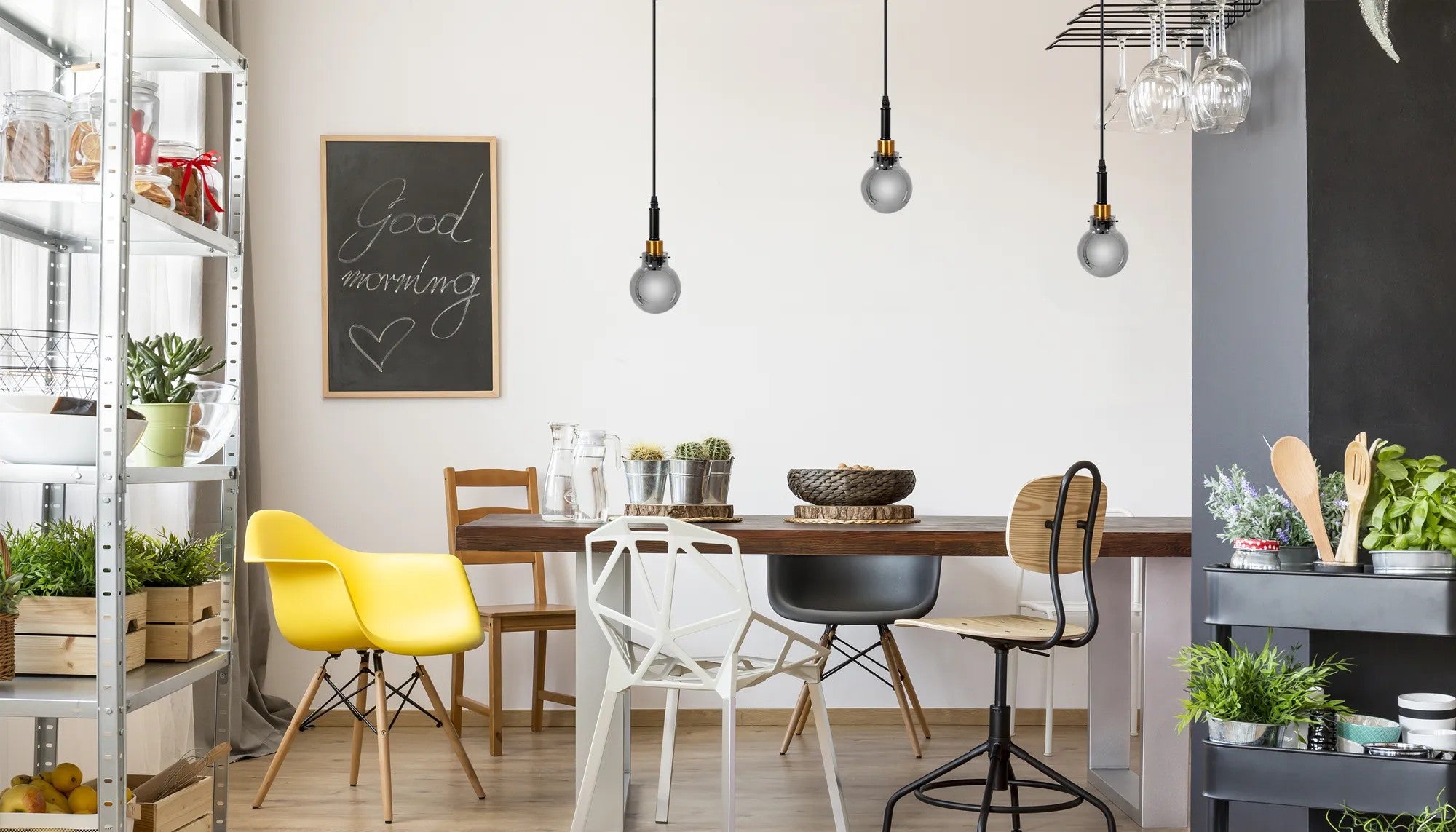 Lampa Wisząca APP1124-1CP Black Gold 7