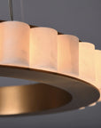 LAMPA SUFITOWA WISZĄCA LED APP1801-CP Brush Gold 7
