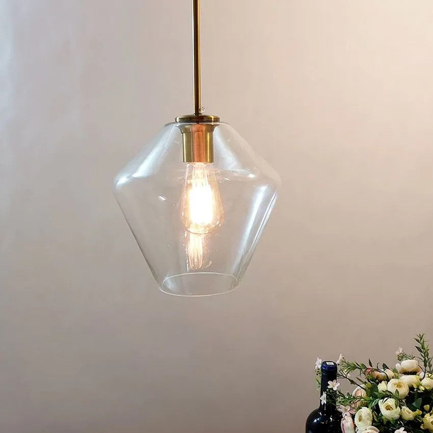 Lampa Sufitowa Szklana APP440-1CP Transparent 7