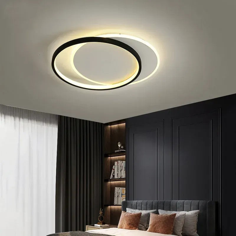 Lampa Sufitowa LHJ076-C BLACK/WHITE 40 CM LED 7