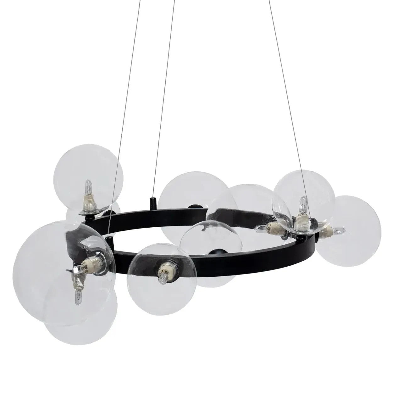 Lampa Wisząca APP1159-10CP Czarna 7
