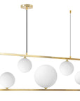 Lampa Wisząca APP1020-5CP Złota 7