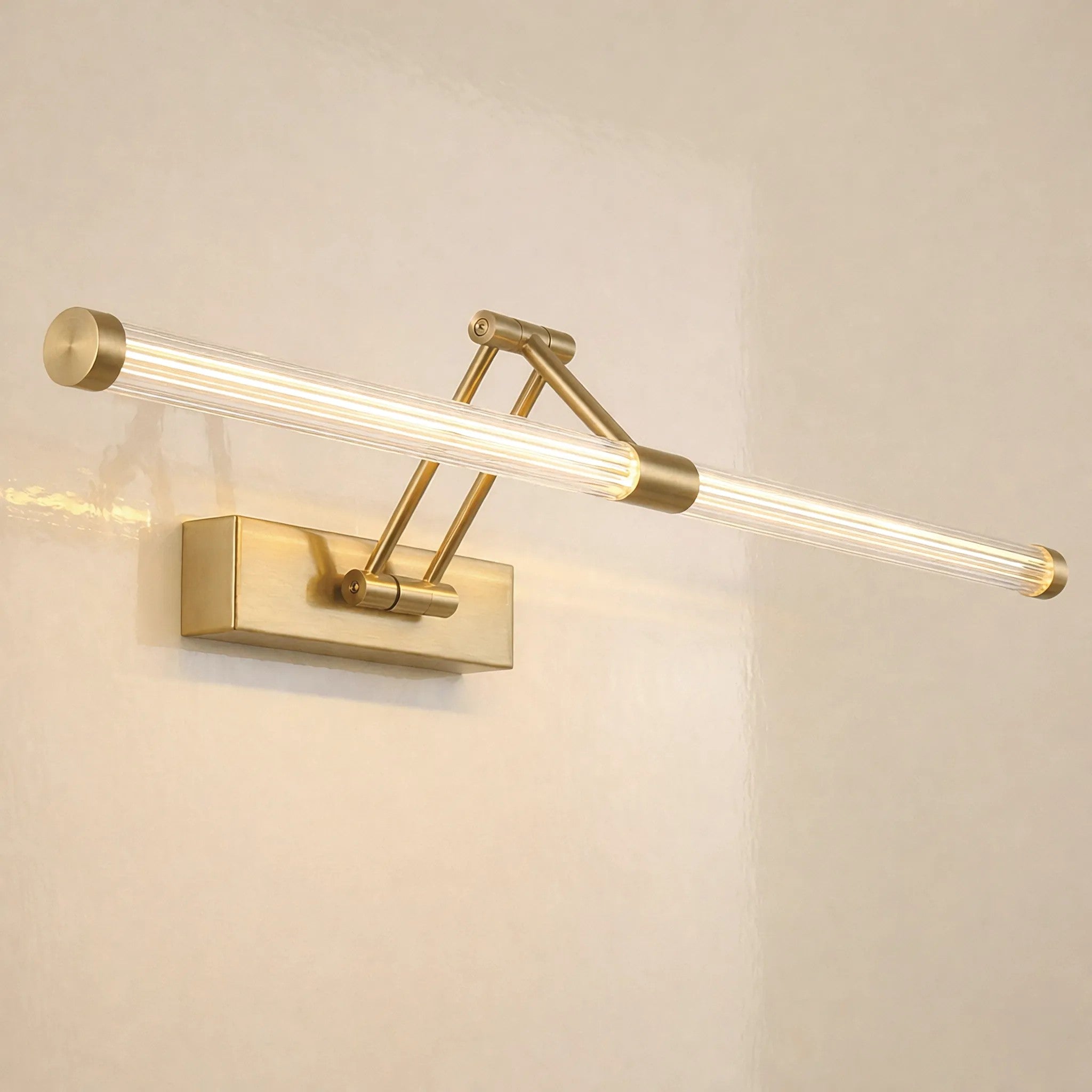 Kinkiet Łazienkowy LED APP1900-1W 60cm Złoty Szczotkowany 7