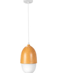 Lampa Sufitowa Wisząca Orzeszek Metal Wood Boho APP952-1CP 7