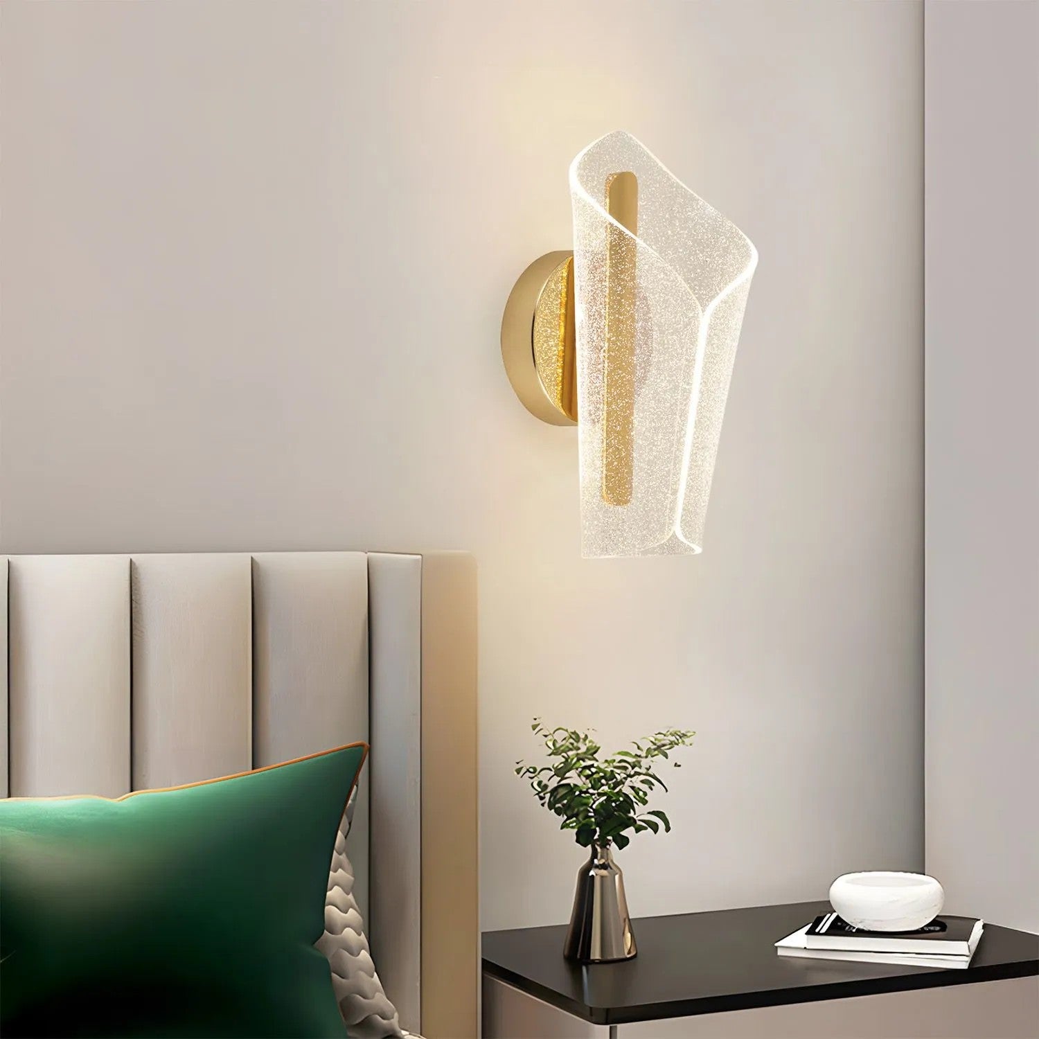 Kinkiet LED G030-W Złoty 7