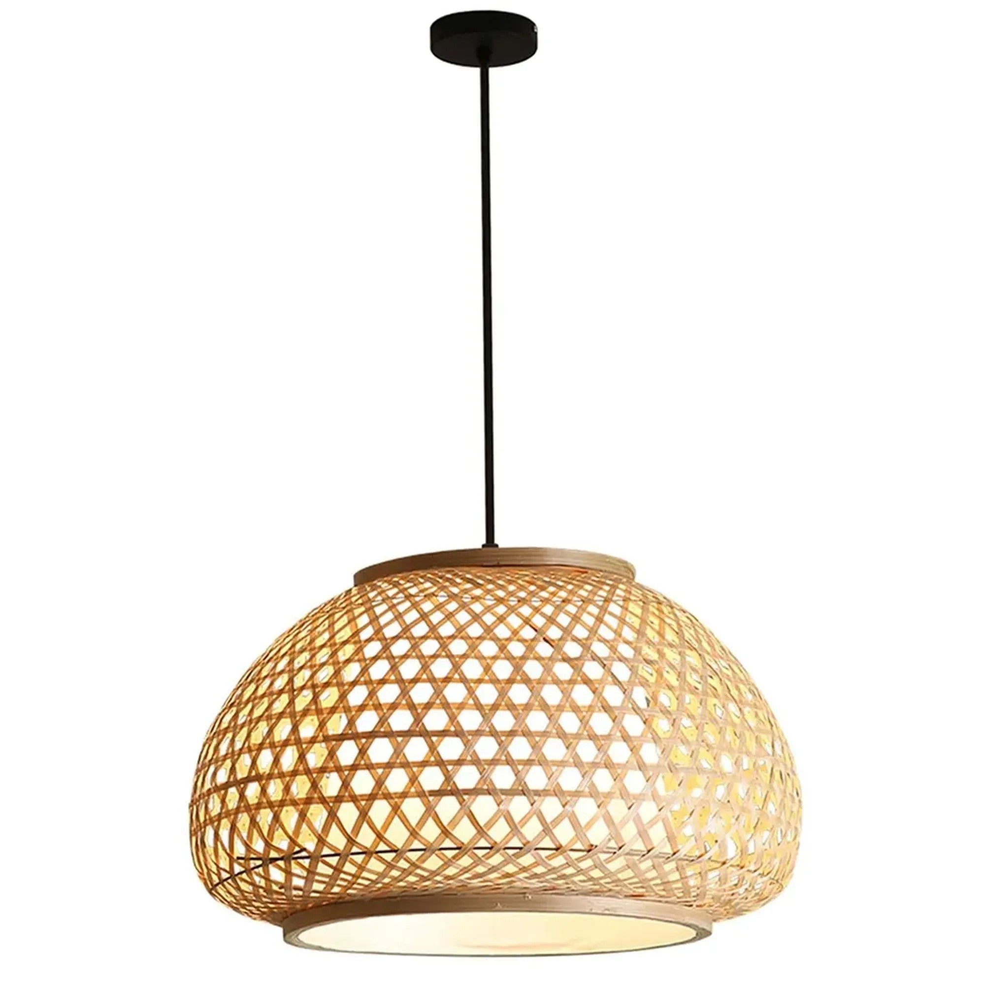 LAMPA WISZĄCA BAMBUSOWA APP1648-1CP 7