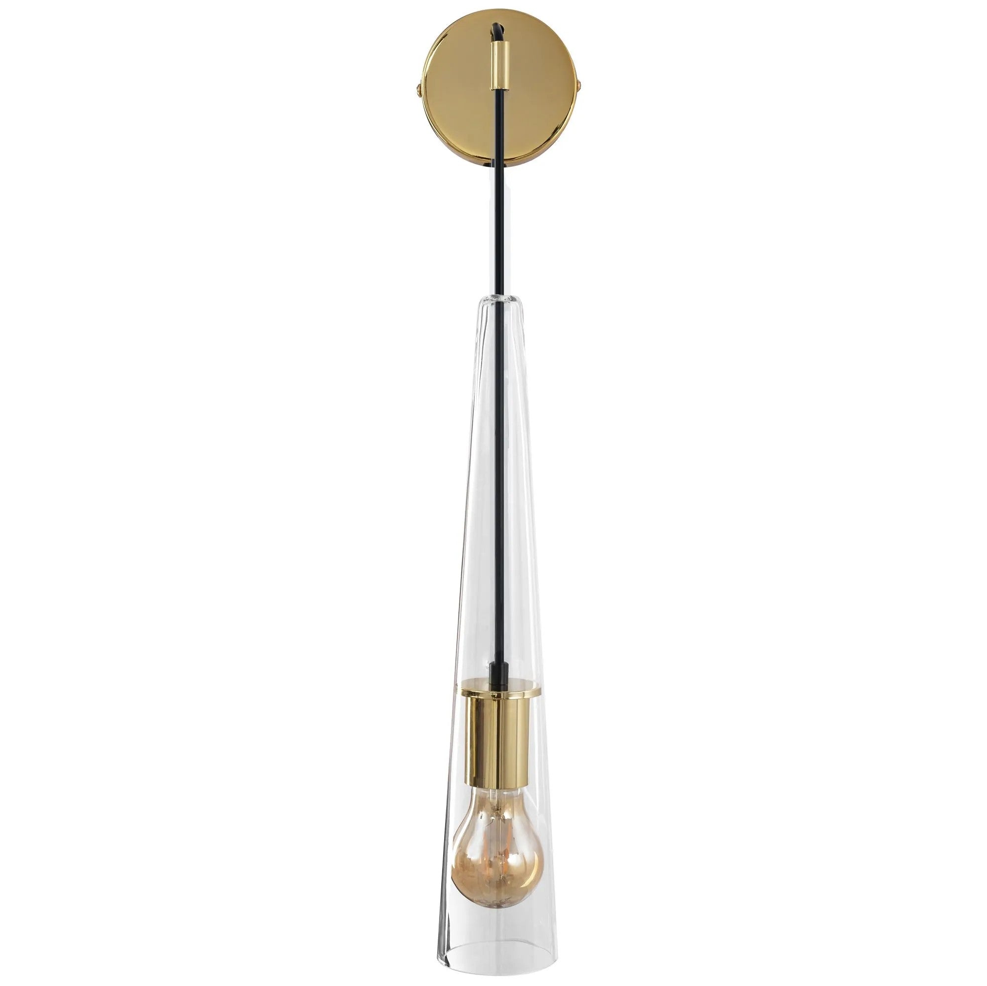 LAMPA ŚCIENNA KINKIET APP896-1W Złota 7