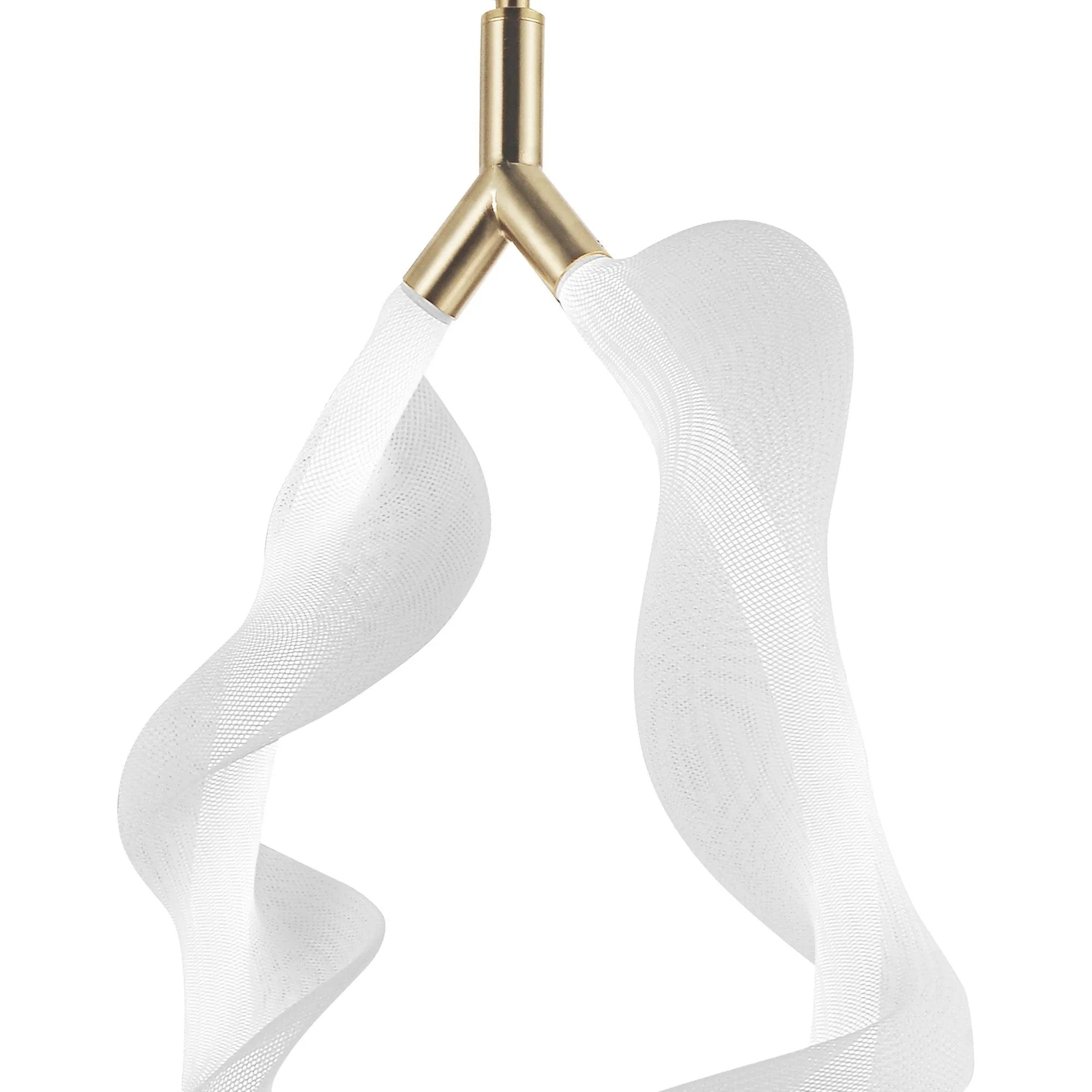 LAMPA WISZĄCA LED G013-1CP BIAŁY/ZŁOTY 7