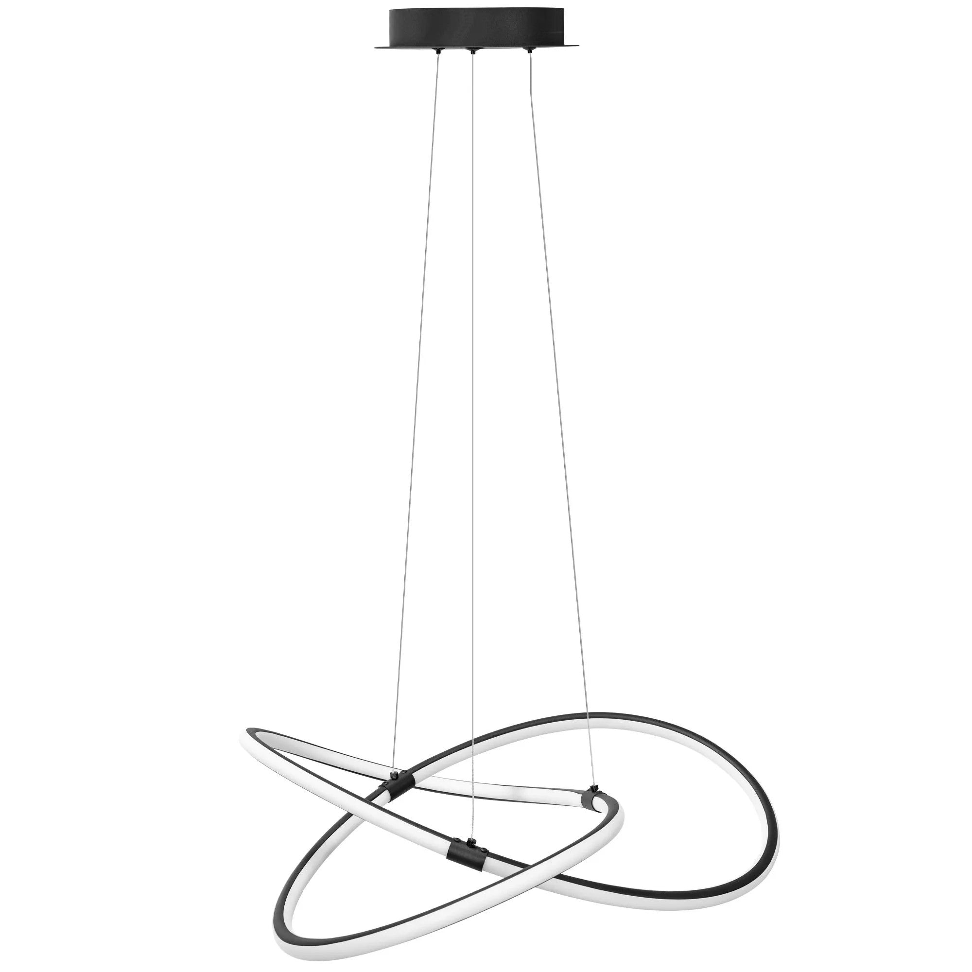 Lampa Wisząca APP1193-CP Czarna 7
