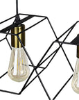 Lampa Wisząca APP1133-5CP Czarno Złota 7