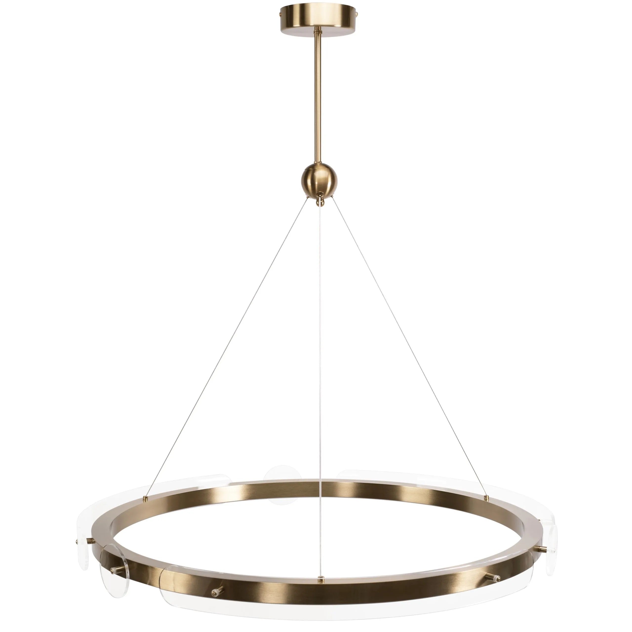 Lampa Wisząca LED APP1549-CP + Pilot 7