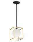 Lampa Wisząca APP1165-1CP GOLD WHITE 7