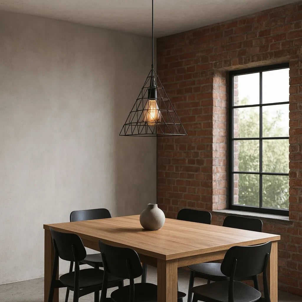Lampa Sufitowa Wisząca W Stylu Loft LH2058 7
