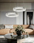 LAMPA WISZĄCA LED MS004-CP 40cm Chrom 7