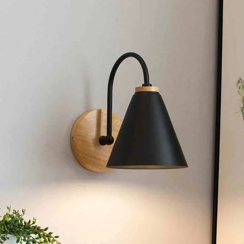 LAMPA ŚCIENNA KINKIET FOREST APP932-1W Czarna 7