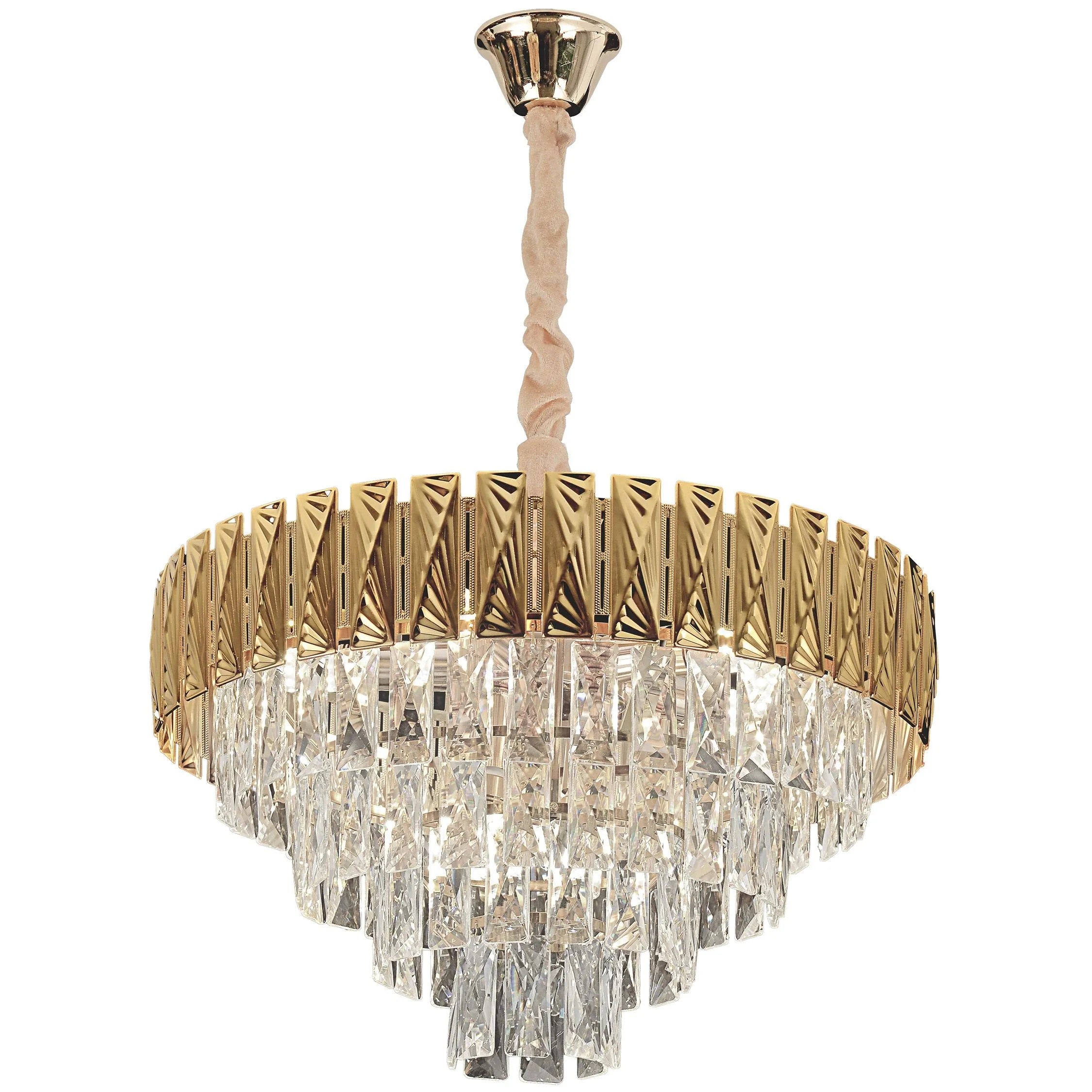 Lampa Wisząca Z Kryształami G059-CP 7