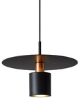 Lampa Wisząca APP1145-1CP Czarna Różowe Złoto 7