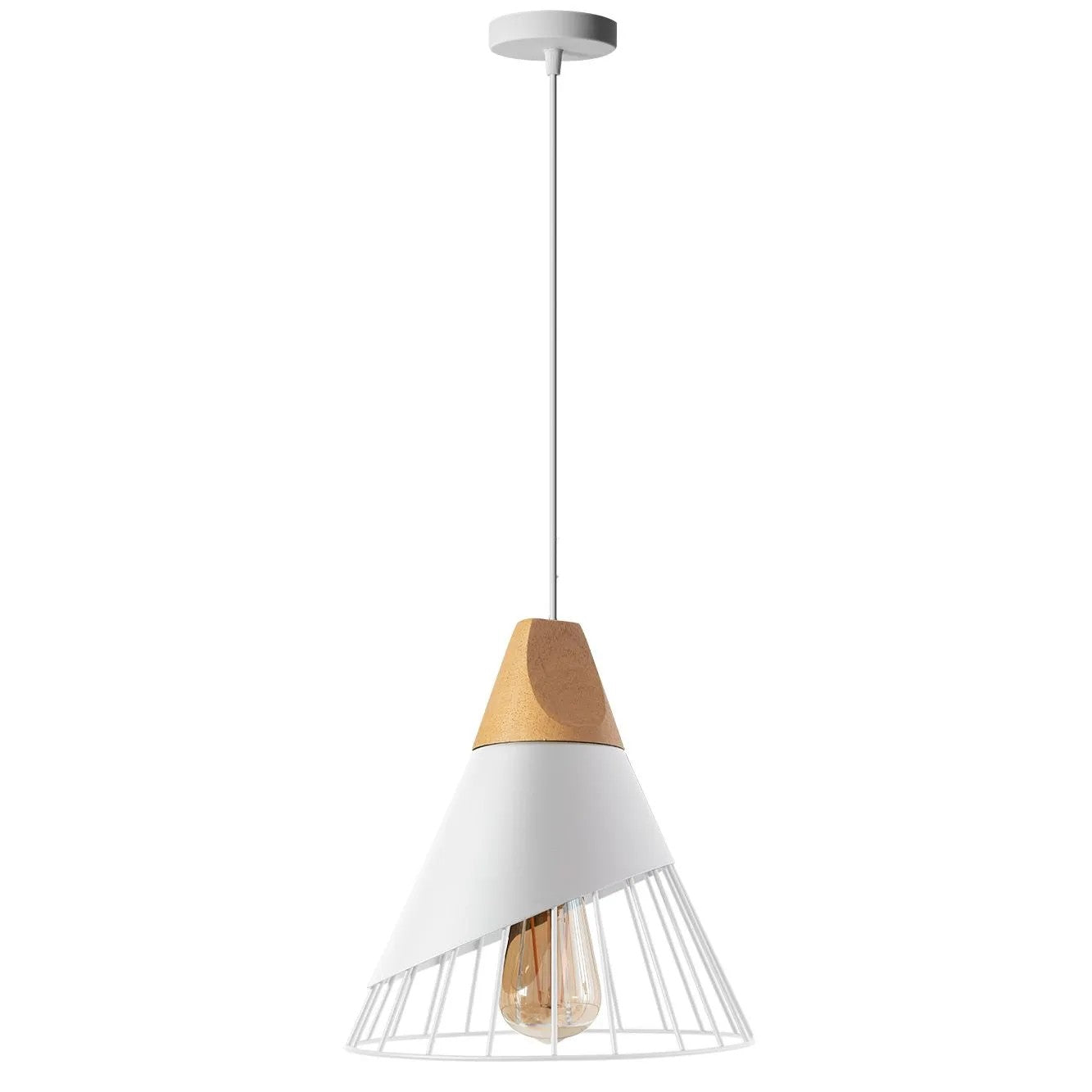 Lampa Sufitowa Wisząca Skandynawska Metal APP226-1CP 7