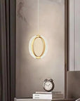 LAMPA WISZĄCA KRYSZTAŁOWA LED G114-1CP Złota 7