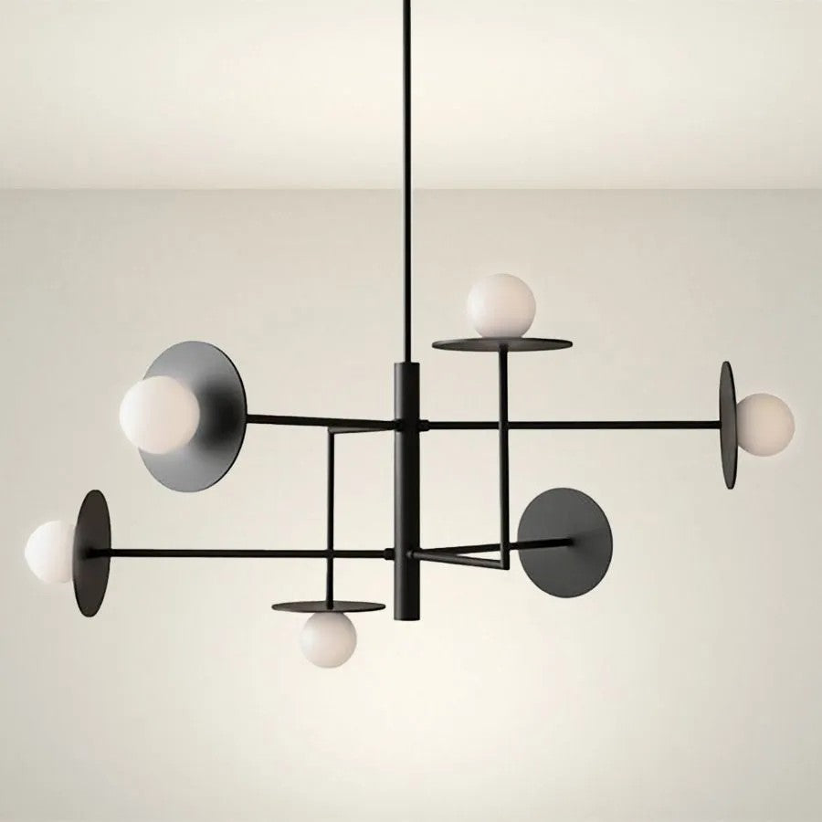 Lampa Wisząca APP1668-6CP Black 7