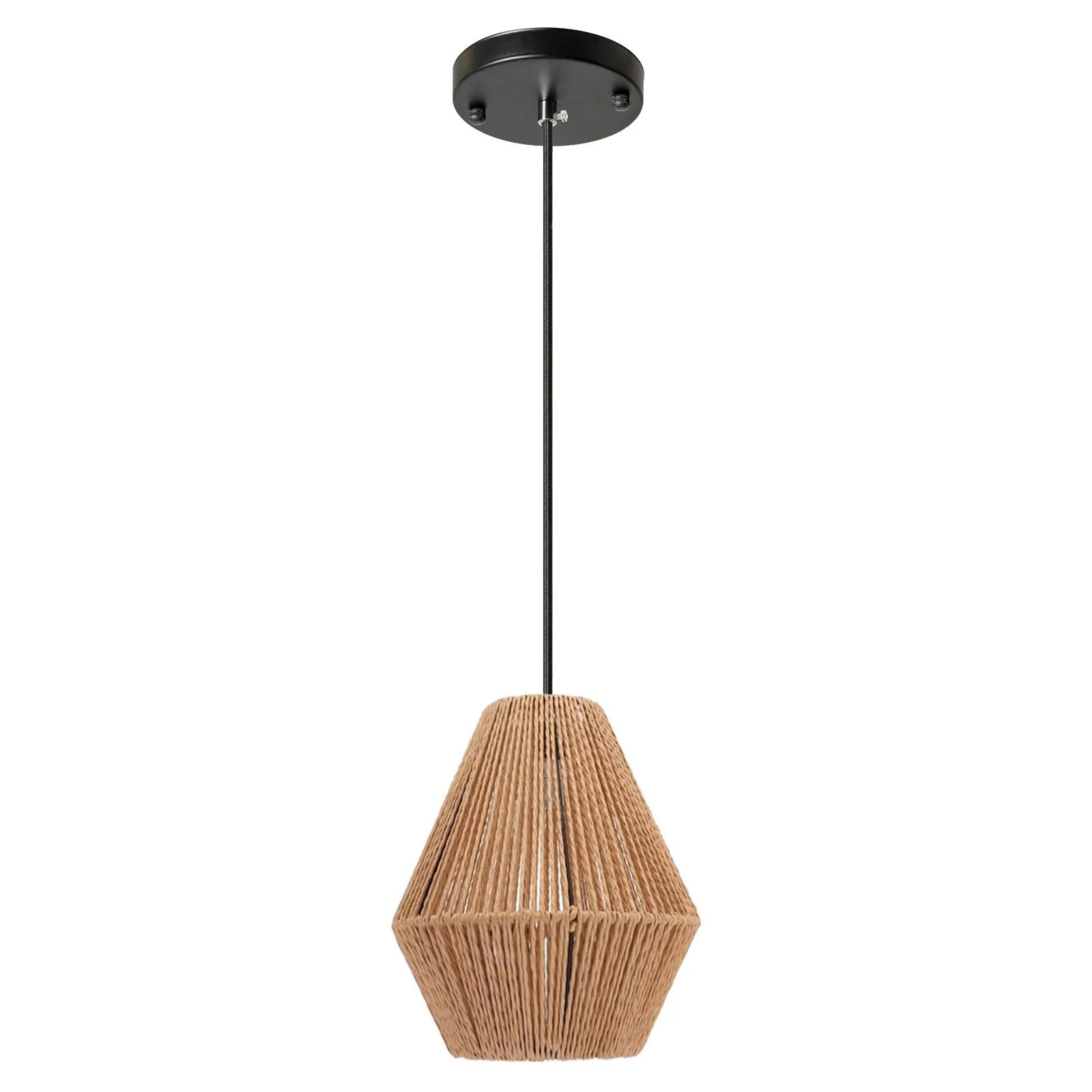 Lampa Wisząca Boho APP1150-1W WOOD 7