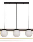 Lampa Sufitowa Czarno Złota APP1164-3CP 7