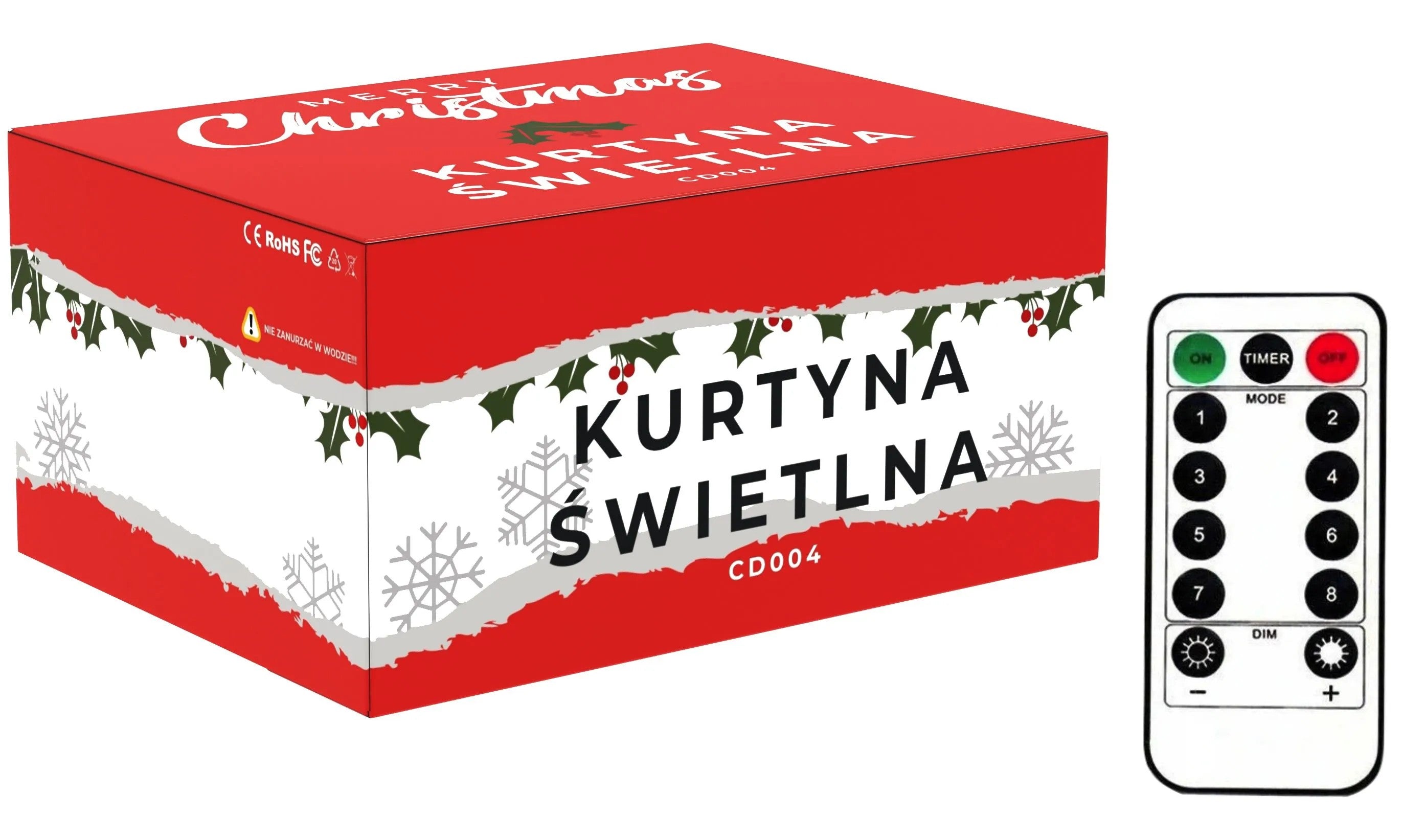 Kurtyna LED Z Pilotem (CD004) 7