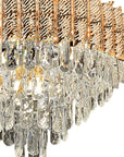 Lampa Wisząca Z Kryształami G054-CP 50cm Złota 7