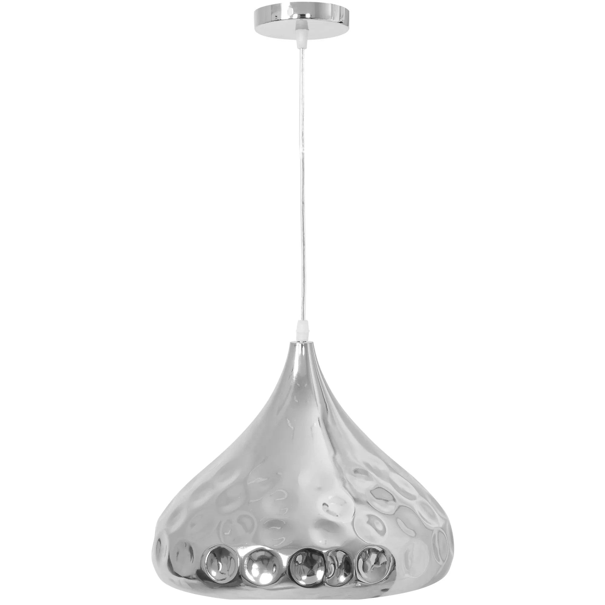 Lampa Sufitowa Lustrzana APP272-1CP SREBRNA 7