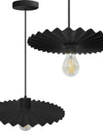 LAMPA SUFITOWA WISZĄCA APP1353-1CP Czarny