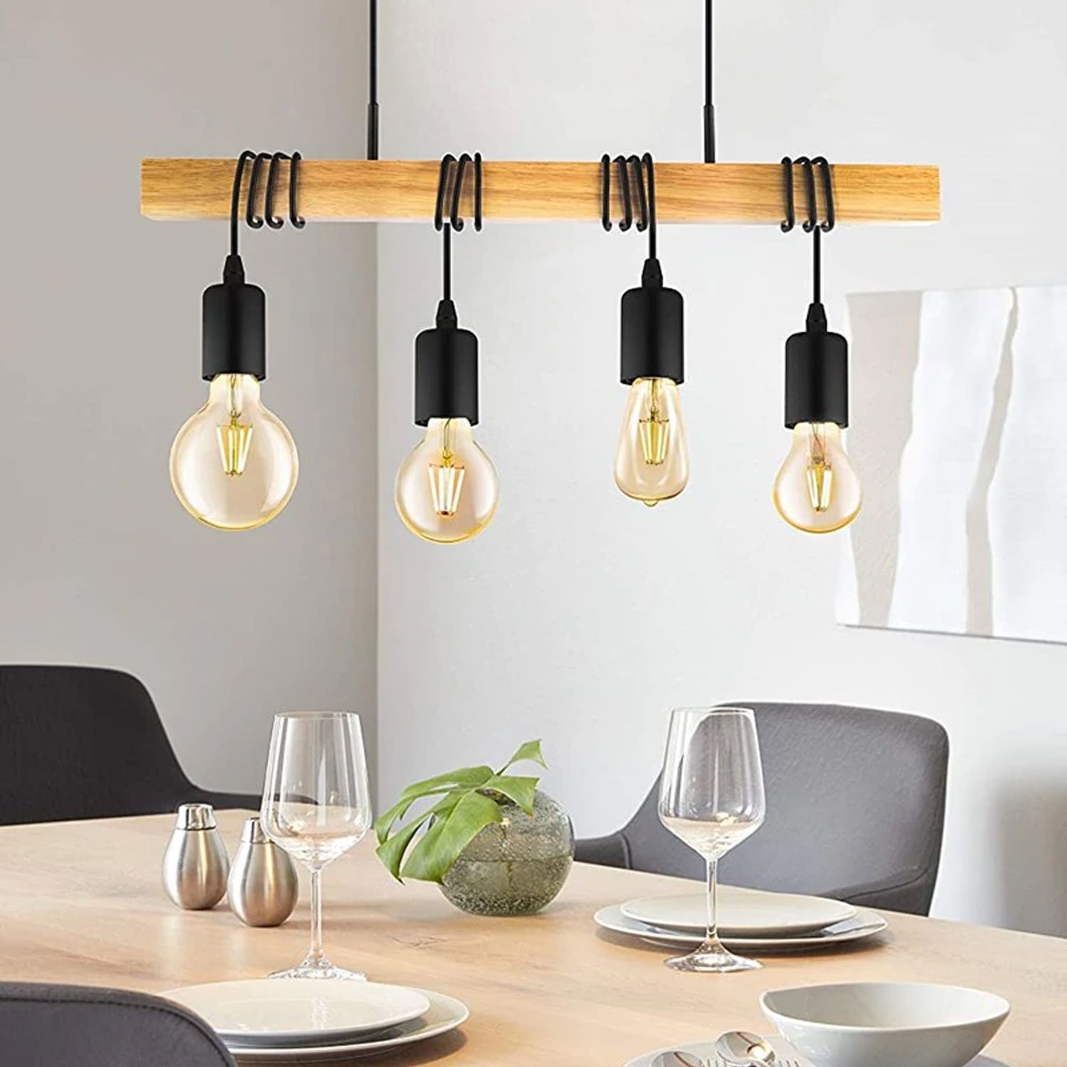 Lampa Sufitowa Wisząca Boho Line App974-4cp