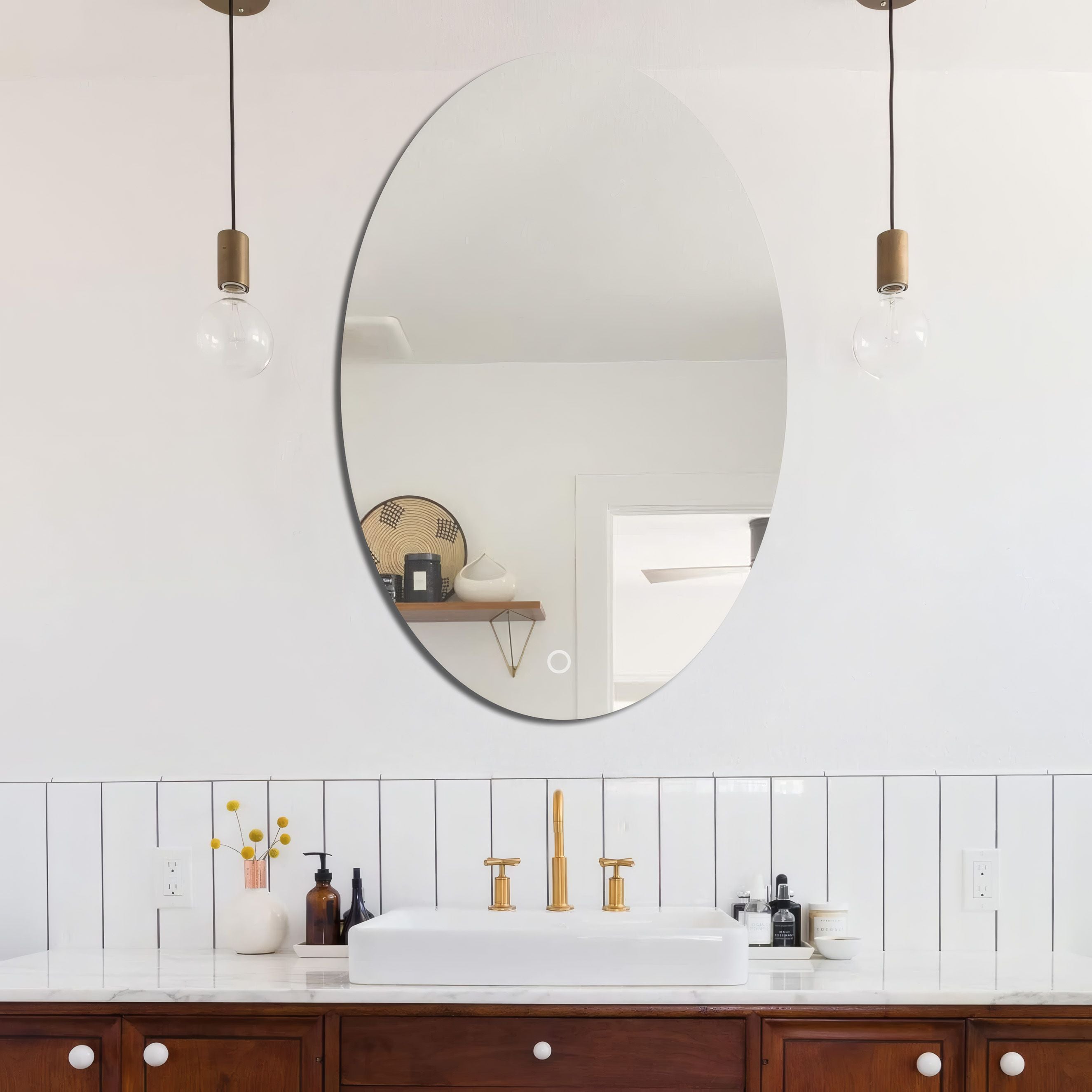 Lustro Ścienne Led 80x60 Yh-3352 3