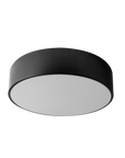 Lampa Plafon 30cm Okrągła Sufitowa app640-2c Czarna