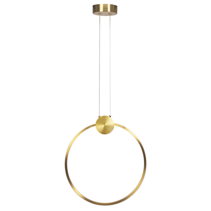 LAMPA SUFITOWA WISZĄCA LED APP1397-CP OLD GOLD 40cm