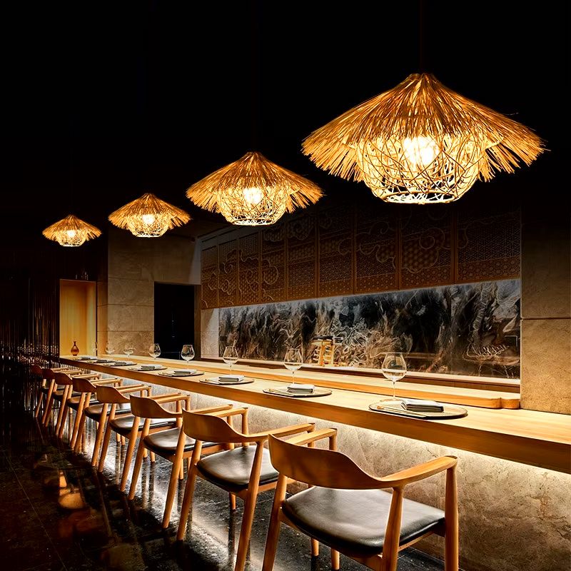 Lampa Sufitowa Wisząca Boho Natural APP1636-1CP 8