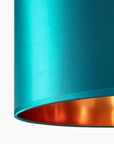 Lampa Wisząca  40cm APP954-1CP Niebieska