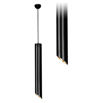 Lampa Sufitowa Wisząca 30 Cm APP574-1CP Czarna 1