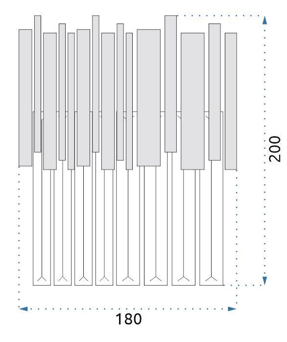 Lampa Kryształowa Kinkiet App602-w Złota 6