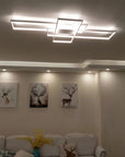 Lampa sufitowa nowoczesna LED + PILOT APP660 Biała