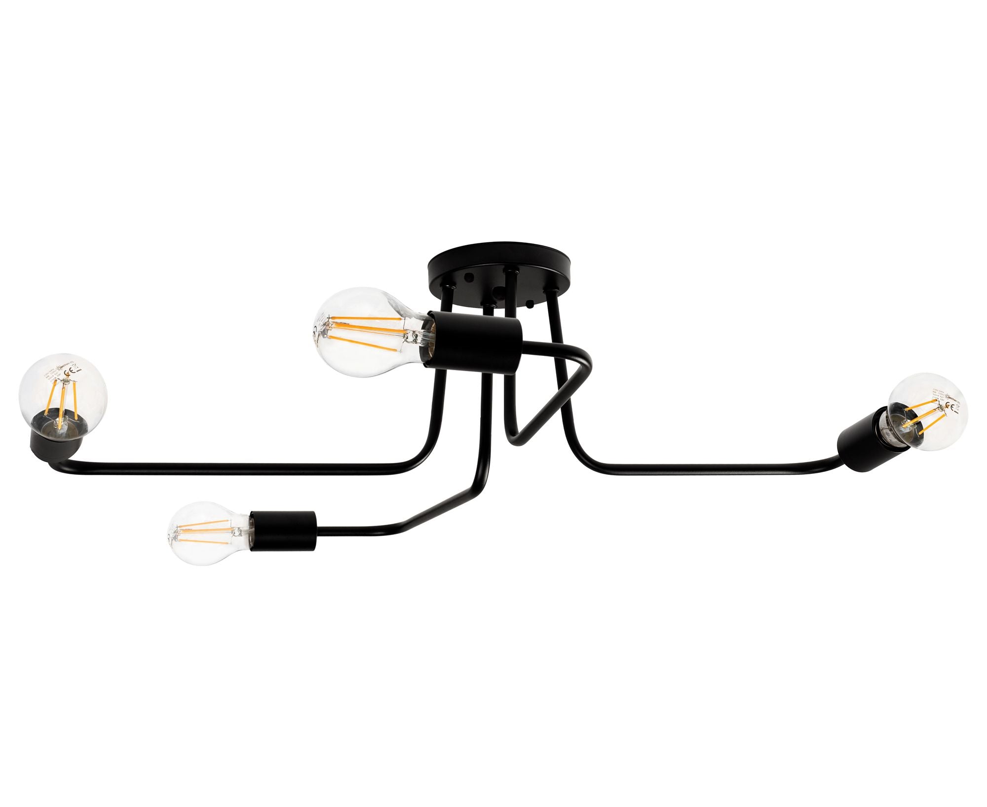 Lampa sufitowa/ścienna pająk Agaro 4