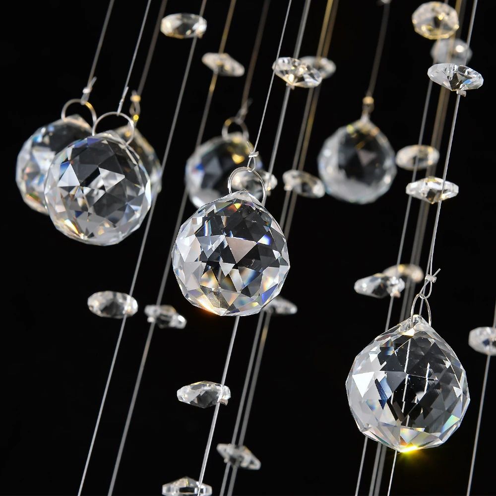 Lampa Kryształowa Plafon App779-3c