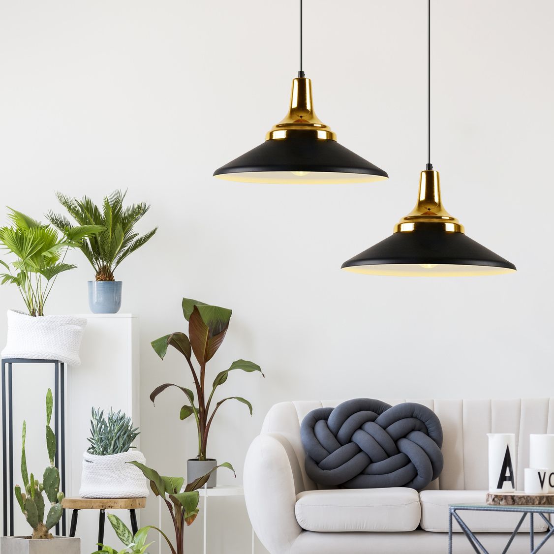 Lampa Sufitowa Wisząca Metalowa Loft APP292-1CP