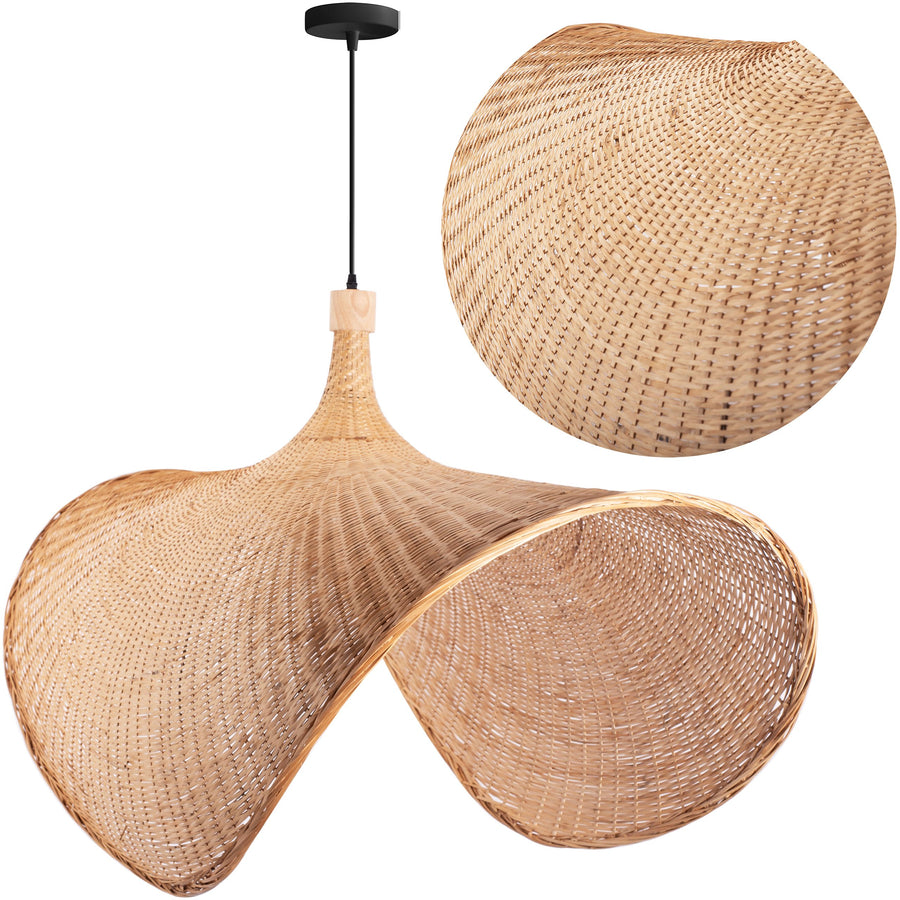 Lampa Sufitowa Wisząca Boho Duża 100cm APP1640-1CP 1