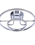 Lampa sufitowa okrągła LED chrom plafon 36W 3000K Adel Candellux 98-69634
