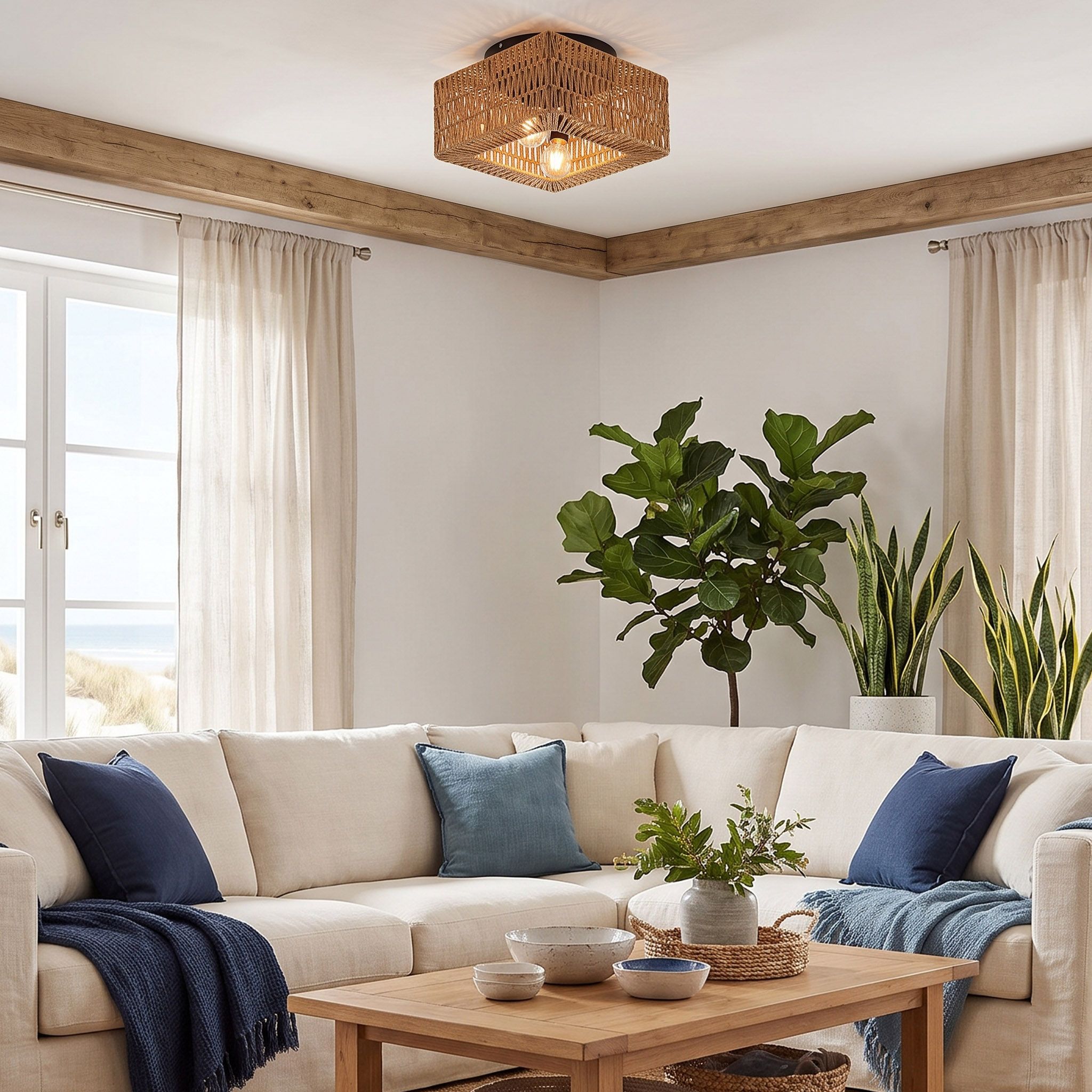 Lampa Sufitowa Plafon APP1947-2C 8